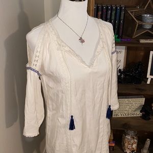 Romeo and Juliet Couture Cold Shoulder Dress